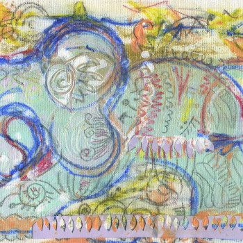 ELEPHANT IN TURQUOISE